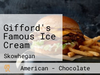 Gifford's Famous Ice Cream