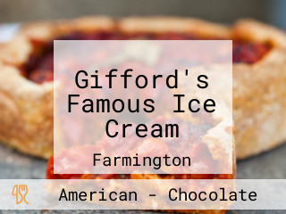 Gifford's Famous Ice Cream