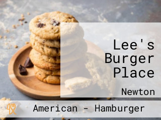Lee's Burger Place