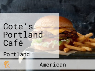 Cote’s Portland Café