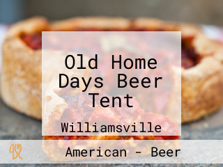Old Home Days Beer Tent