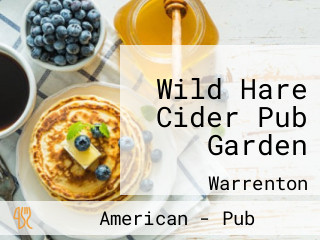 Wild Hare Cider Pub Garden