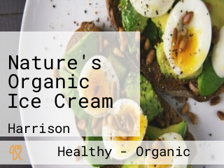 Nature's Organic Ice Cream