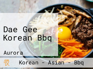 Dae Gee Korean Bbq