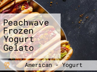 Peachwave Frozen Yogurt Gelato