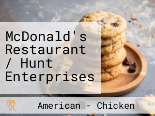 McDonald's Restaurant / Hunt Enterprises