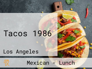Tacos 1986