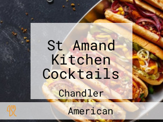 St Amand Kitchen Cocktails