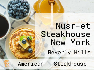 Nusr-et Steakhouse New York