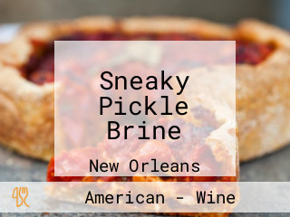 Sneaky Pickle Brine