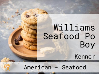 Williams Seafood Po Boy