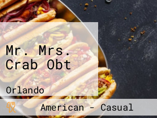 Mr. Mrs. Crab Obt