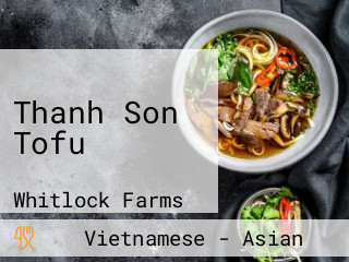 Thanh Son Tofu