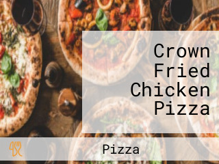 Crown Fried Chicken Pizza