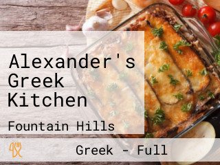 Alexander's Greek Kitchen