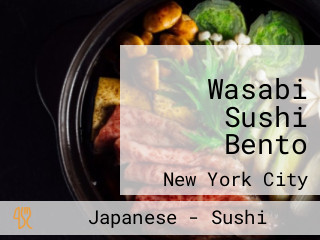 Wasabi Sushi Bento
