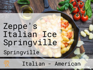 Zeppe's Italian Ice Springville
