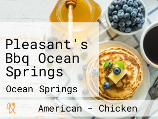 Pleasant's Bbq Ocean Springs