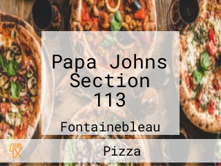 Papa Johns Section 113