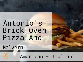 Antonio's Brick Oven Pizza And