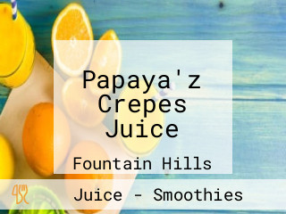 Papaya'z Crepes Juice