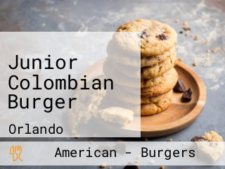 Junior Colombian Burger