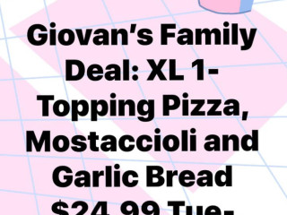 Giovan’s Jr. Pasta Pizzeria