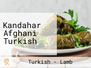Kandahar Afghani Turkish
