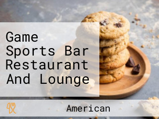 Game Sports Bar Restaurant And Lounge