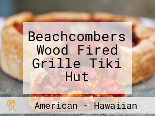 Beachcombers Wood Fired Grille Tiki Hut