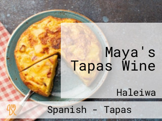 Maya's Tapas Wine