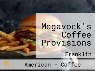 Mcgavock's Coffee Provisions