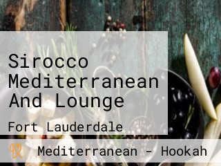 Sirocco Mediterranean And Lounge