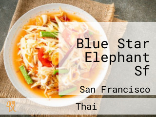 Blue Star Elephant Sf