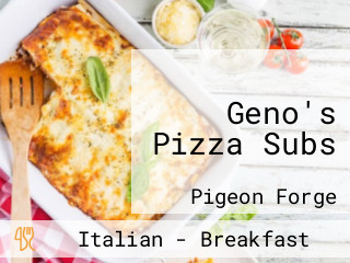 Geno's Pizza Subs
