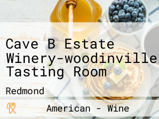 Cave B Estate Winery-woodinville Tasting Room