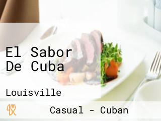 El Sabor De Cuba