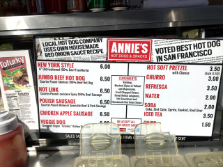 Annies Hot Dogs