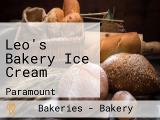 Leo's Bakery Ice Cream