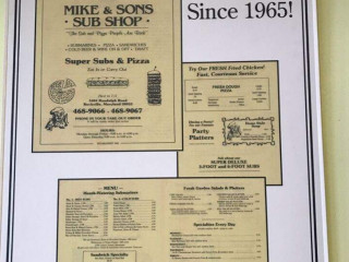 Mike and Sons Sub Shop