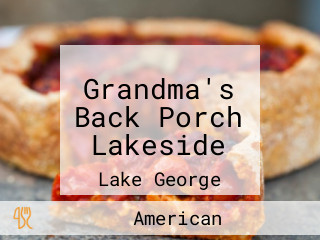 Grandma's Back Porch Lakeside