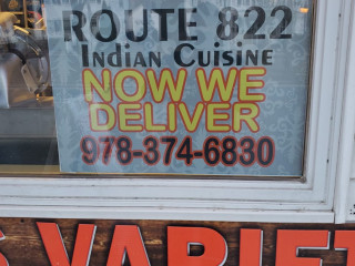 Route 822 Indian Cuisine