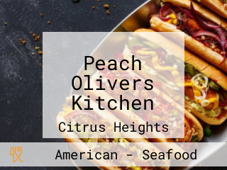 Peach Olivers Kitchen