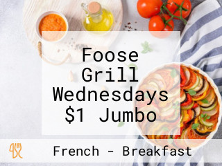 Foose Grill Wednesdays $1 Jumbo Shrimp, Fridays 20 Jumbo Shrimp For $20