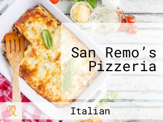 San Remo’s Pizzeria