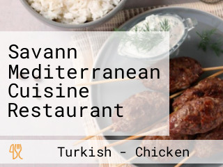 Savann Mediterranean Cuisine Restaurant