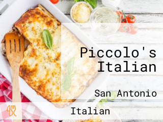 Piccolo's Italian