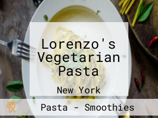 Lorenzo's Vegetarian Pasta
