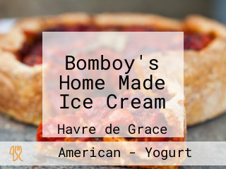 Bomboy's Home Made Ice Cream