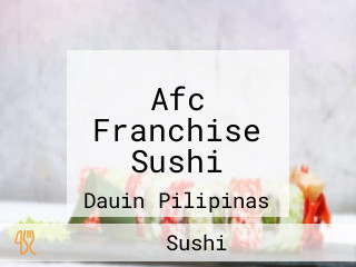 Afc Franchise Sushi